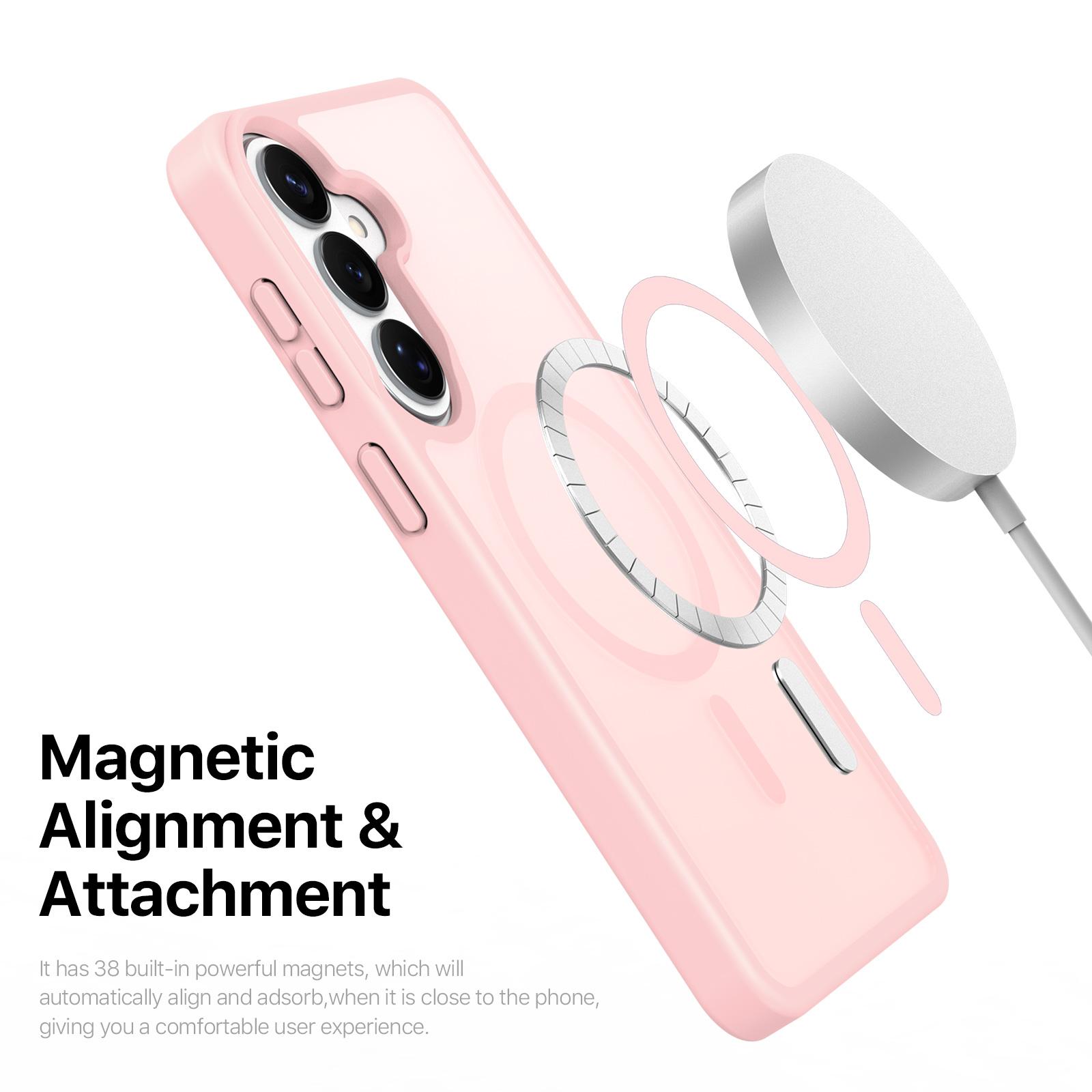 Kuva:  Samsung Galaxy S26 Magneettikuori Yind-sarja Vaaleanpunainen