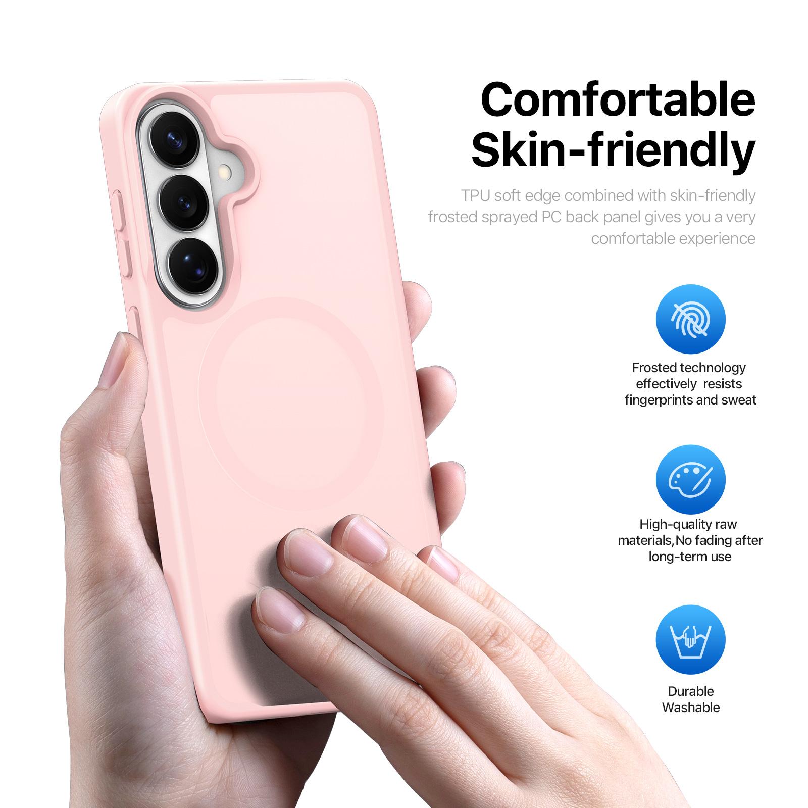 Kuva:  Samsung Galaxy S26 Magneettikuori Yind-sarja Vaaleanpunainen