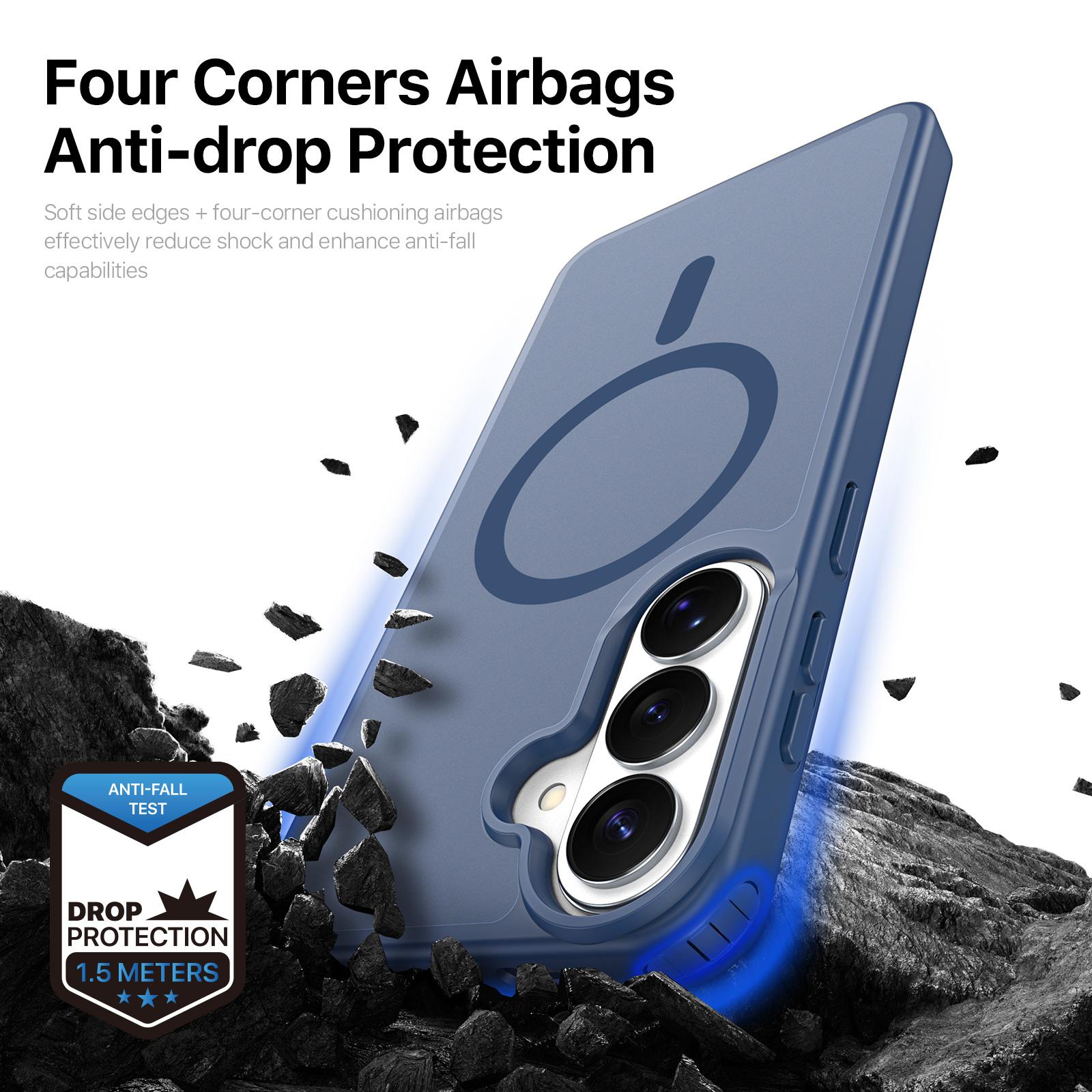 Kuva:  Samsung Galaxy S26 Magneettikuori Yind-sarja - Tummansininen