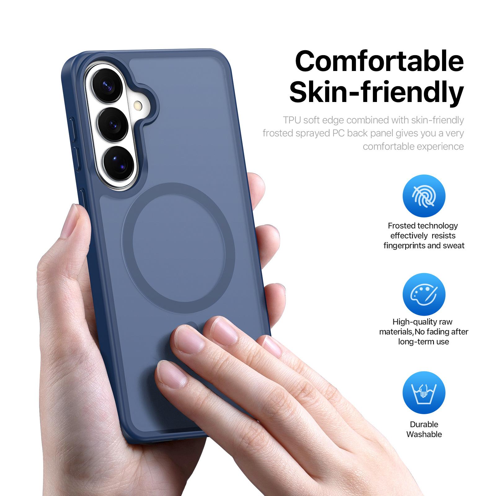 Kuva:  Samsung Galaxy S26 Magneettikuori Yind-sarja - Tummansininen