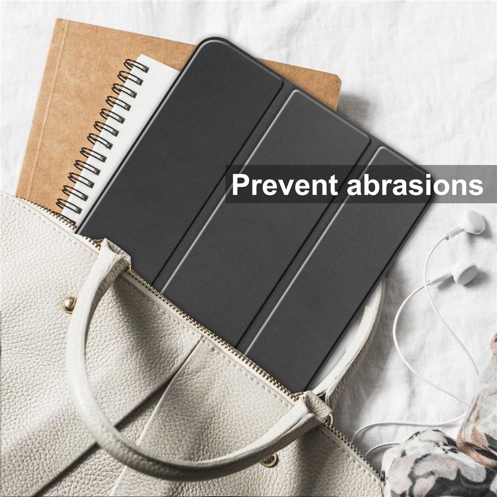 Bild på iPad (2025/2022) PU Läderfodral Stöttåligt Svart