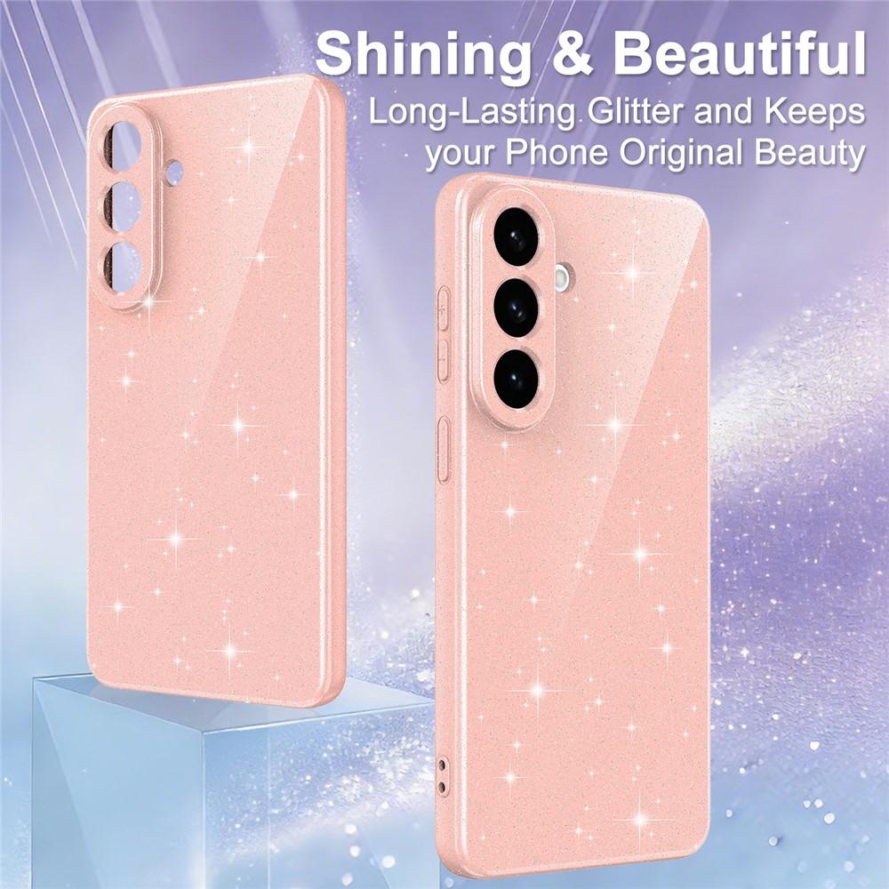 Kuva:  Samsung Galaxy S26 Kimalle Magneettikotelo Nauhalla - Vaaleanpunainen