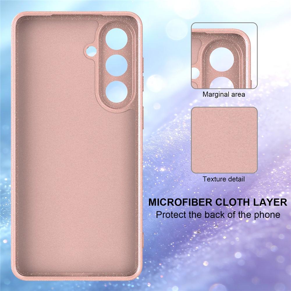 Kuva:  Samsung Galaxy S26 Kimalle Magneettikotelo Nauhalla - Vaaleanpunainen