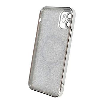 bild på Luxury Mobilskal med Magsafe iPhone 11 - Silver
