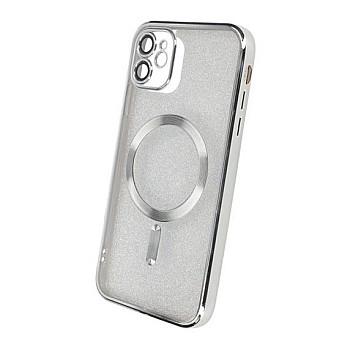 bild på Luxury Mobilskal med Magsafe iPhone 11 - Silver