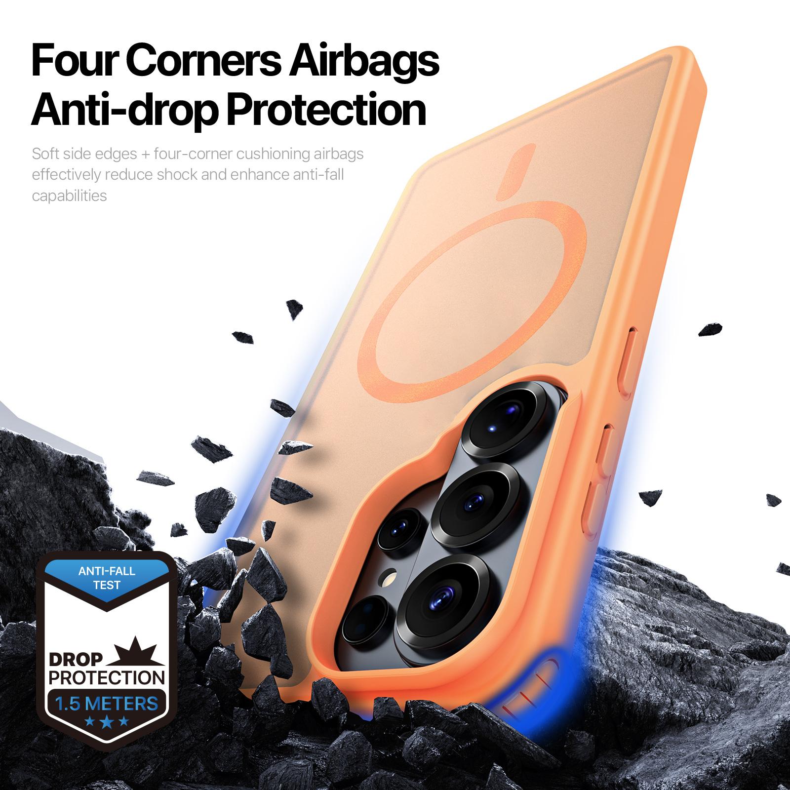 Bild på Samsung Galaxy S26 Ultra Magnetiskt Skal Yind Series - Orange