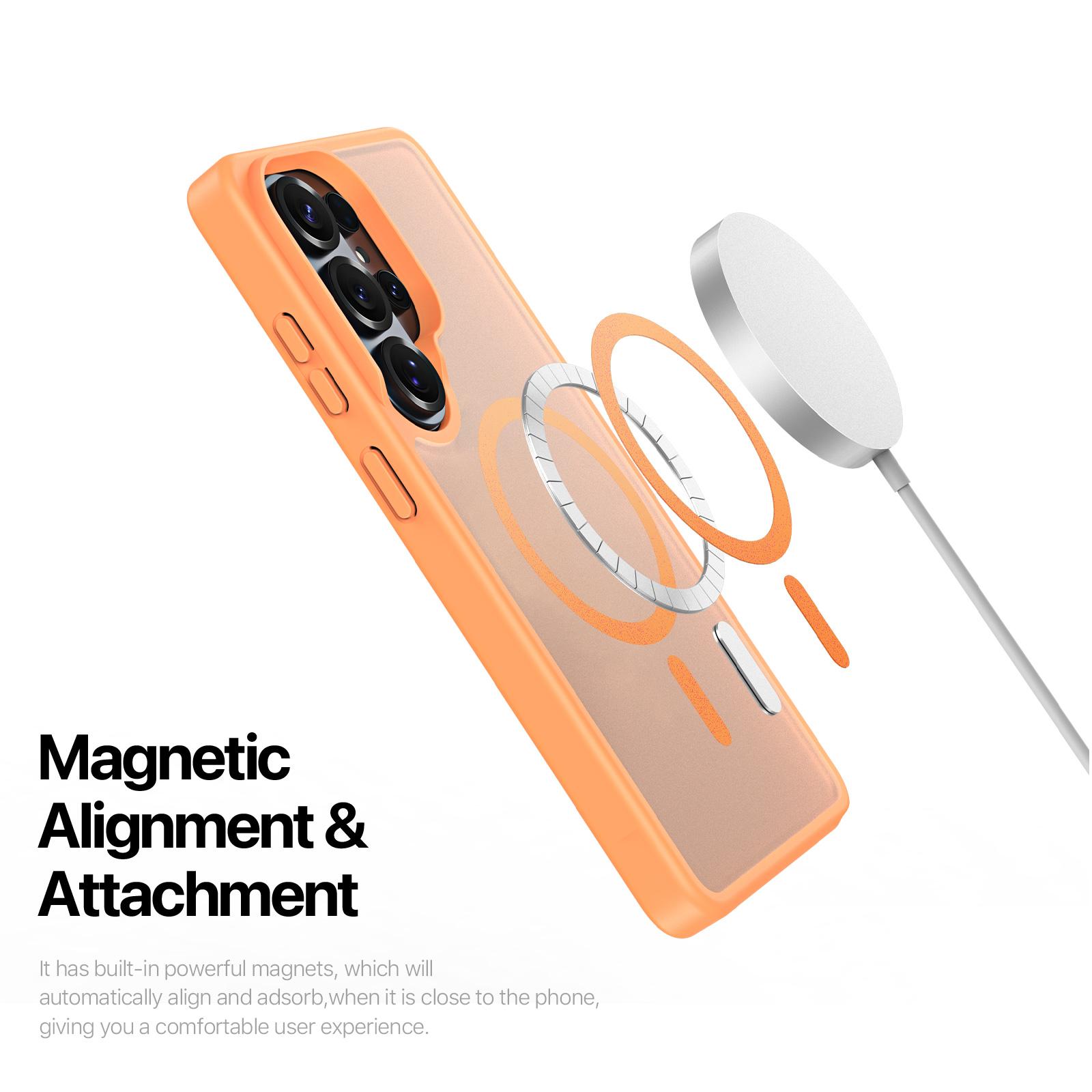 Bild på Samsung Galaxy S26 Ultra Magnetiskt Skal Yind Series - Orange
