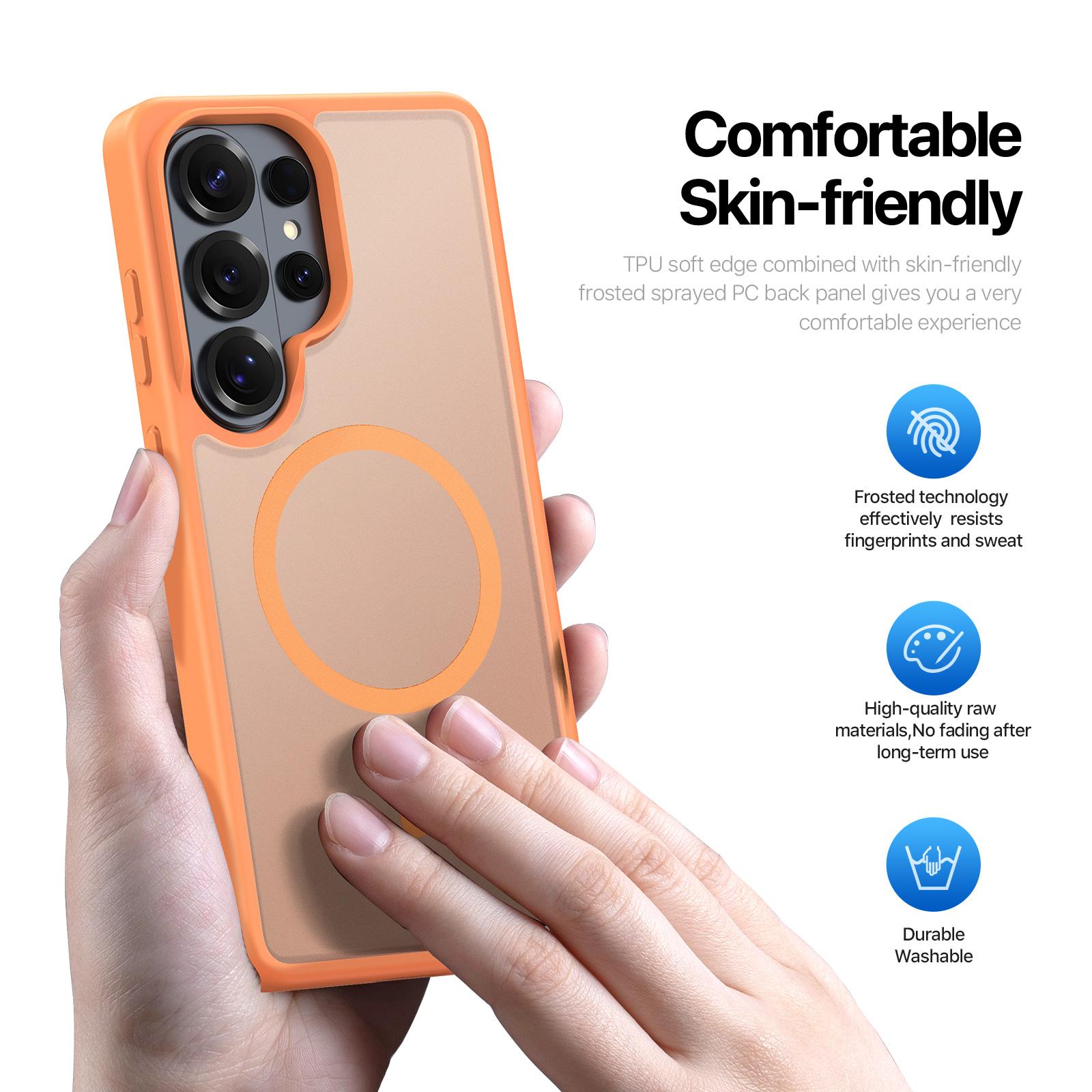 Bild på Samsung Galaxy S26 Ultra Magnetiskt Skal Yind Series - Orange