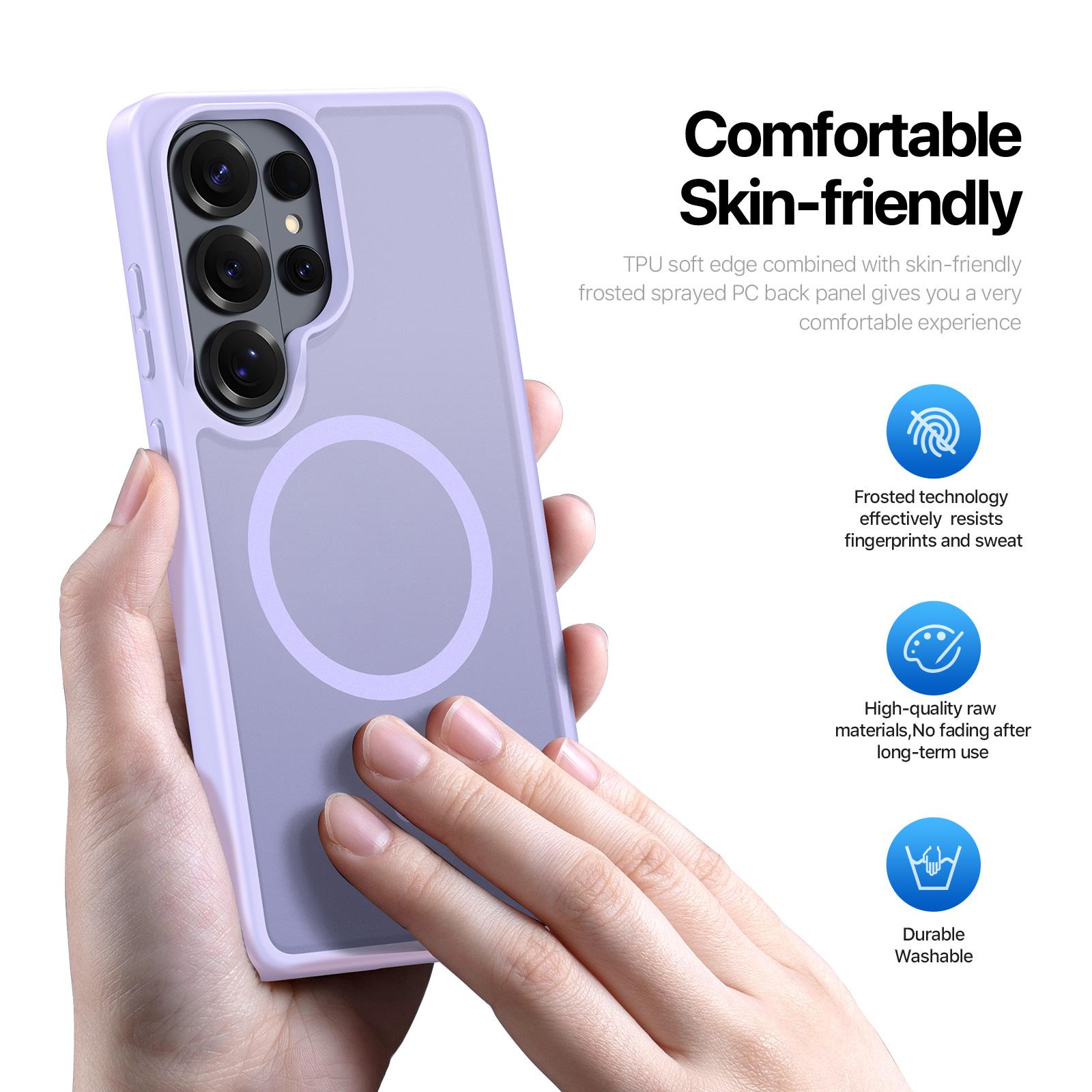 Bild på Samsung Galaxy S26 Ultra Yind Magnetiskt Skal Lila