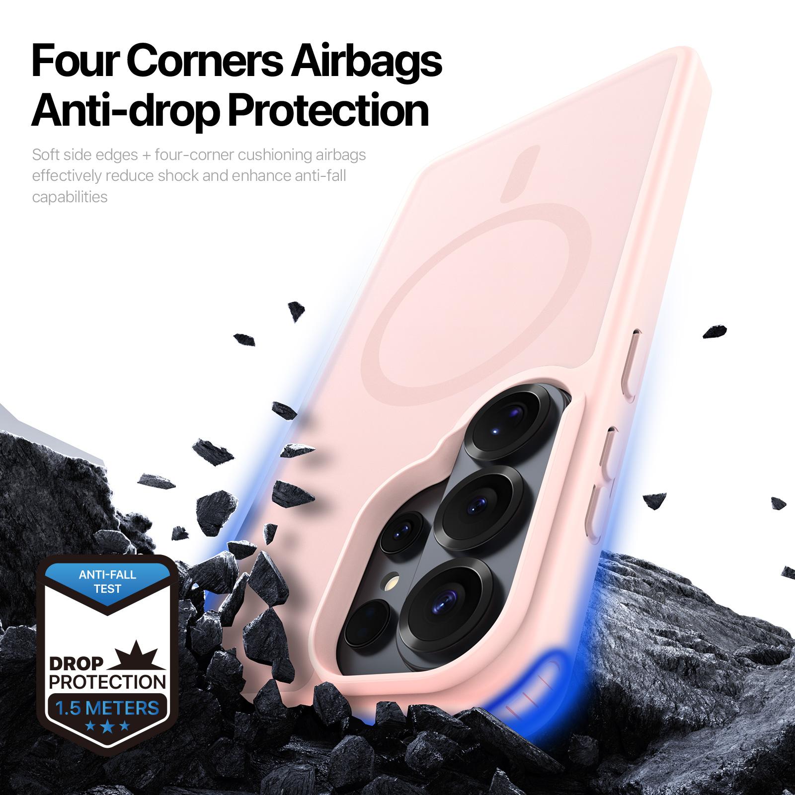 Bild på Samsung Galaxy S26 Ultra Magnetiskt Skal Yind Series - Ljusrosa