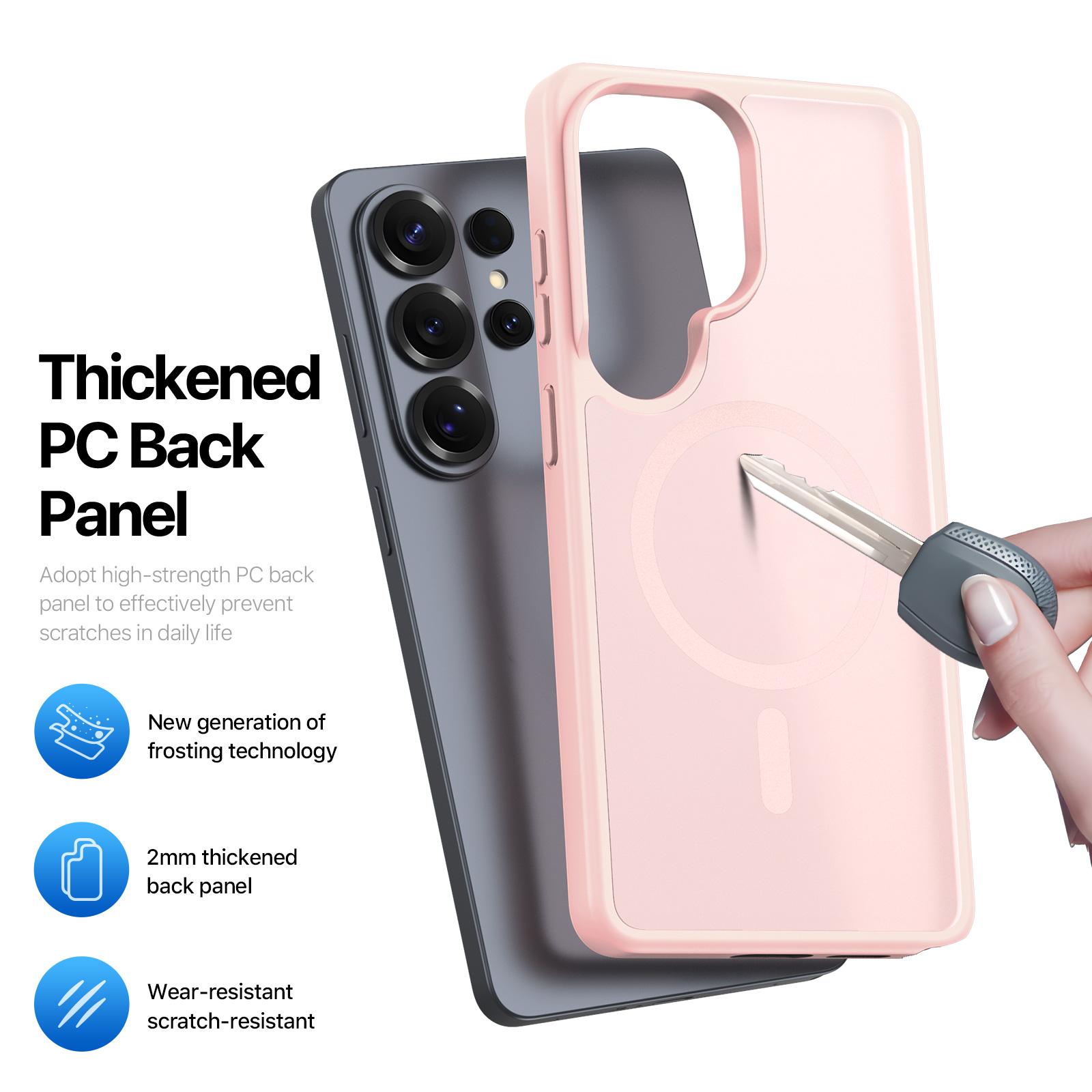 Bild på Samsung Galaxy S26 Ultra Magnetiskt Skal Yind Series - Ljusrosa