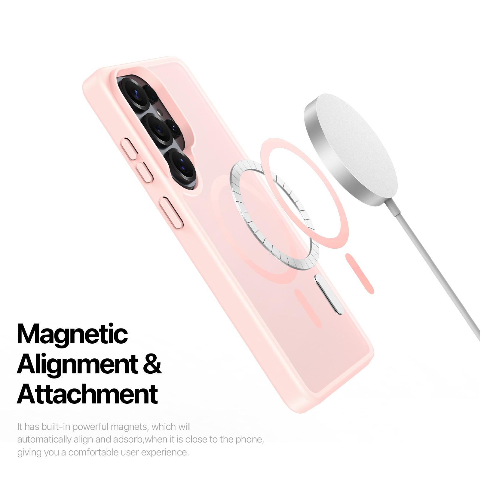 Bild på Samsung Galaxy S26 Ultra Magnetiskt Skal Yind Series - Ljusrosa