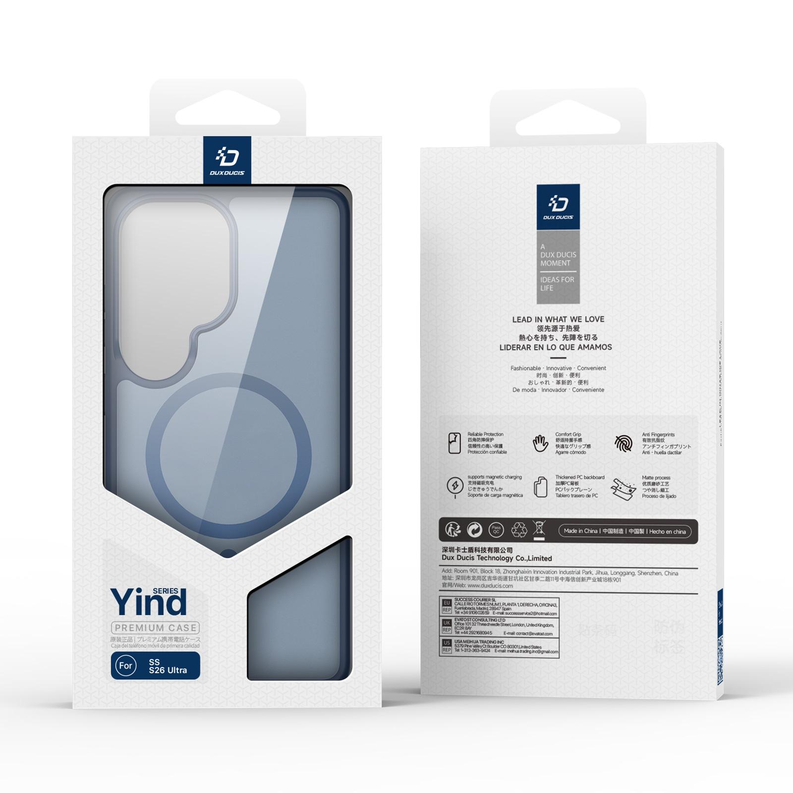 Bild på Samsung Galaxy S26 Ultra Magnetiskt Skal Yind Series - Mörkblå