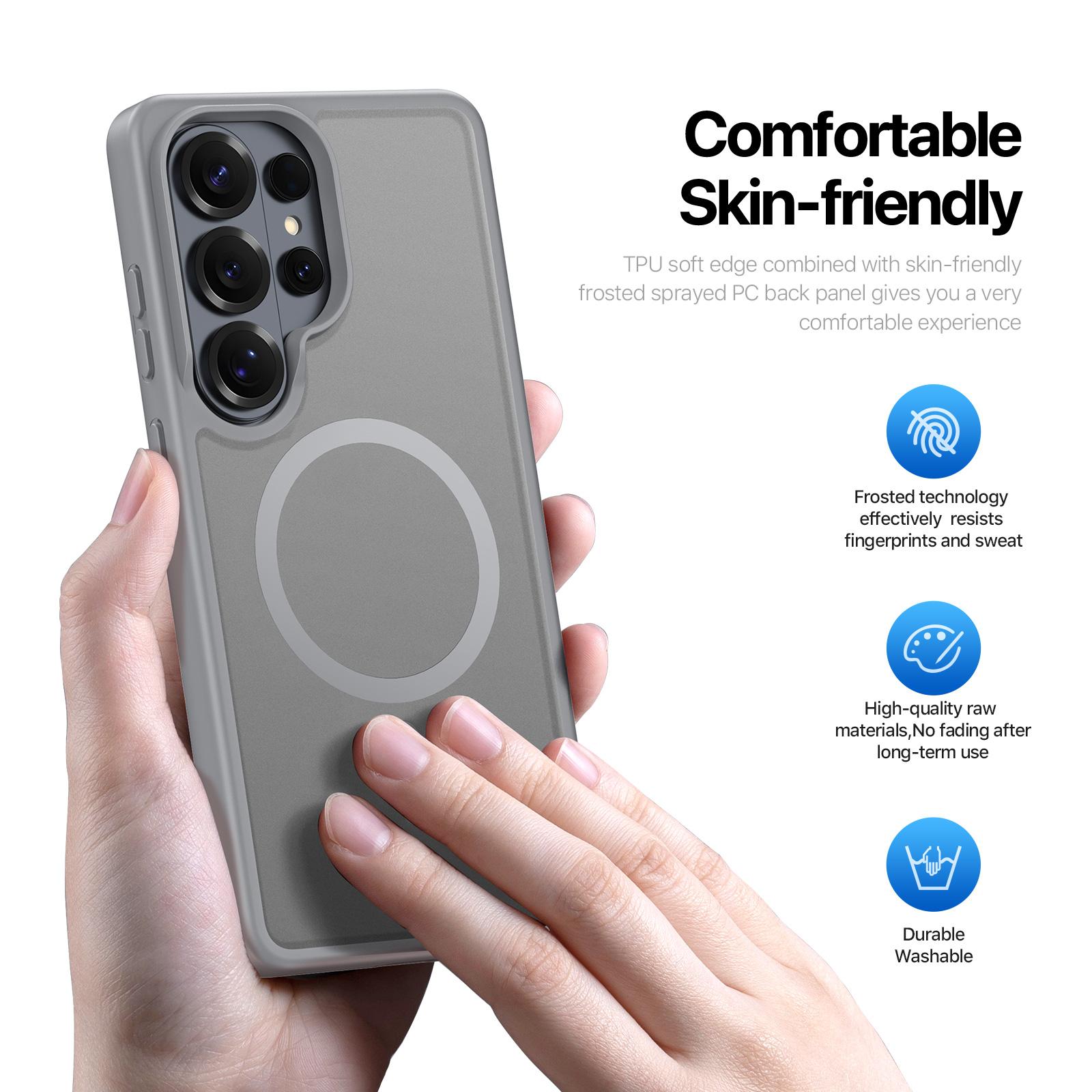 Bild på Samsung Galaxy S26 Ultra Magnetiskt Skal Yind Series Grå