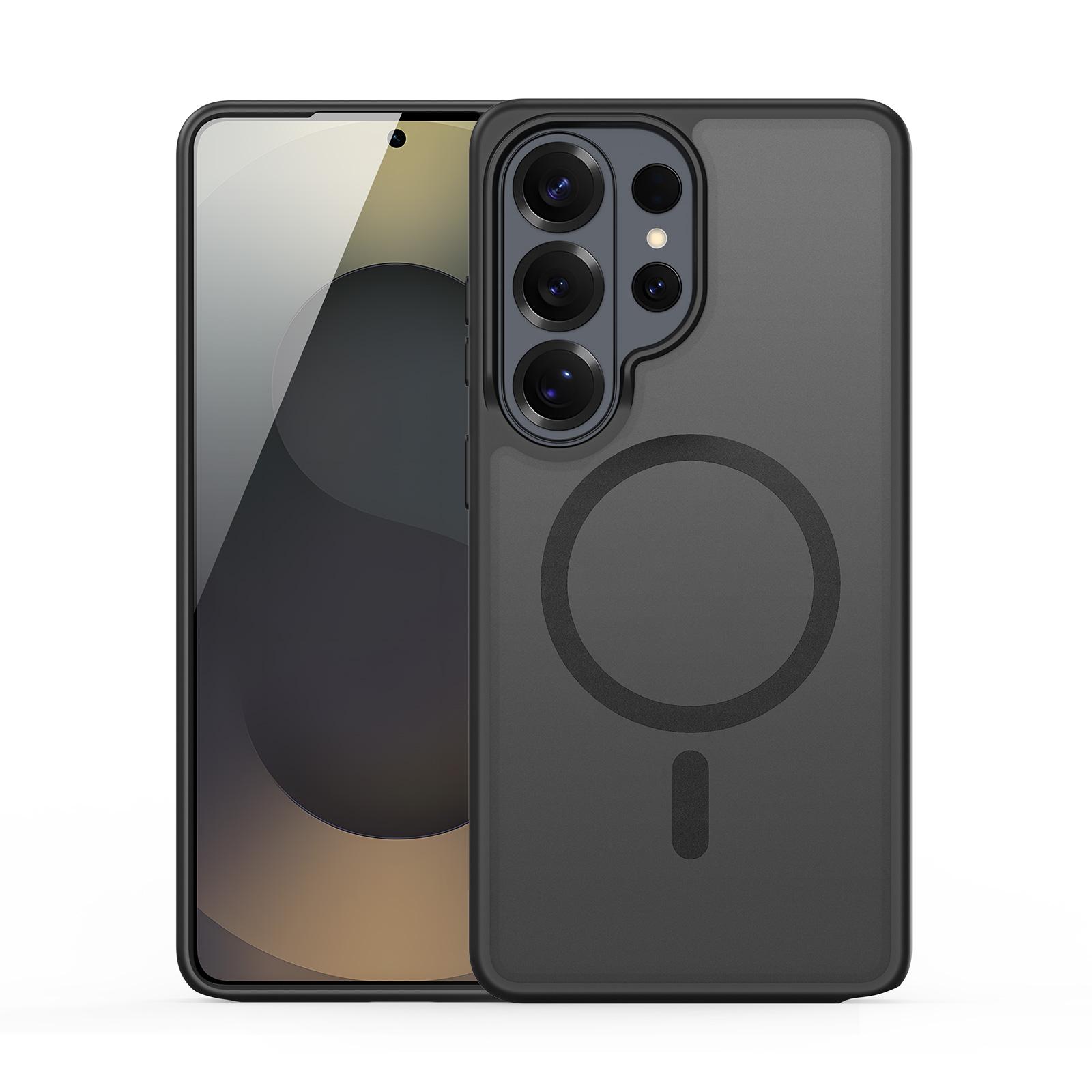 Bild på Yind Series Magnetiskt Fodral PC+TPU för Samsung Galaxy S26 Ultra - Svart