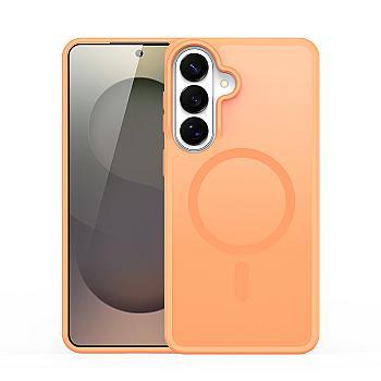 bild på Yind Series Magnetfodral PC+TPU för Samsung Galaxy S26 - Orange