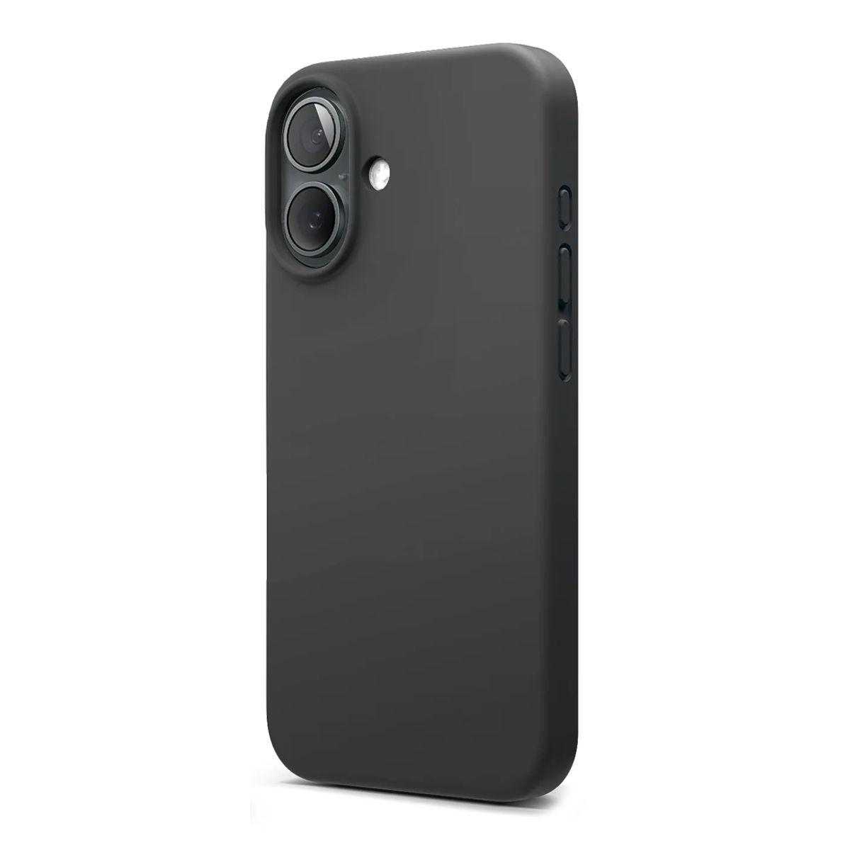 Pilt tootest iPhone 16 ümbris - Silikoon Rvelon Must
