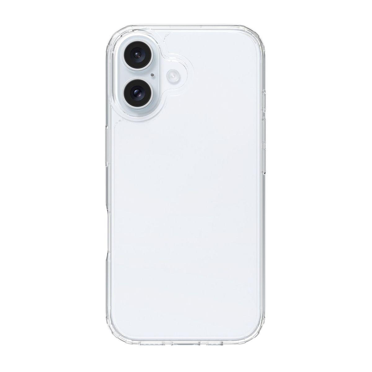 Pilt tootest iPhone 16 Telefoniümbris Löögikindel Rvelon - Läbipaistev