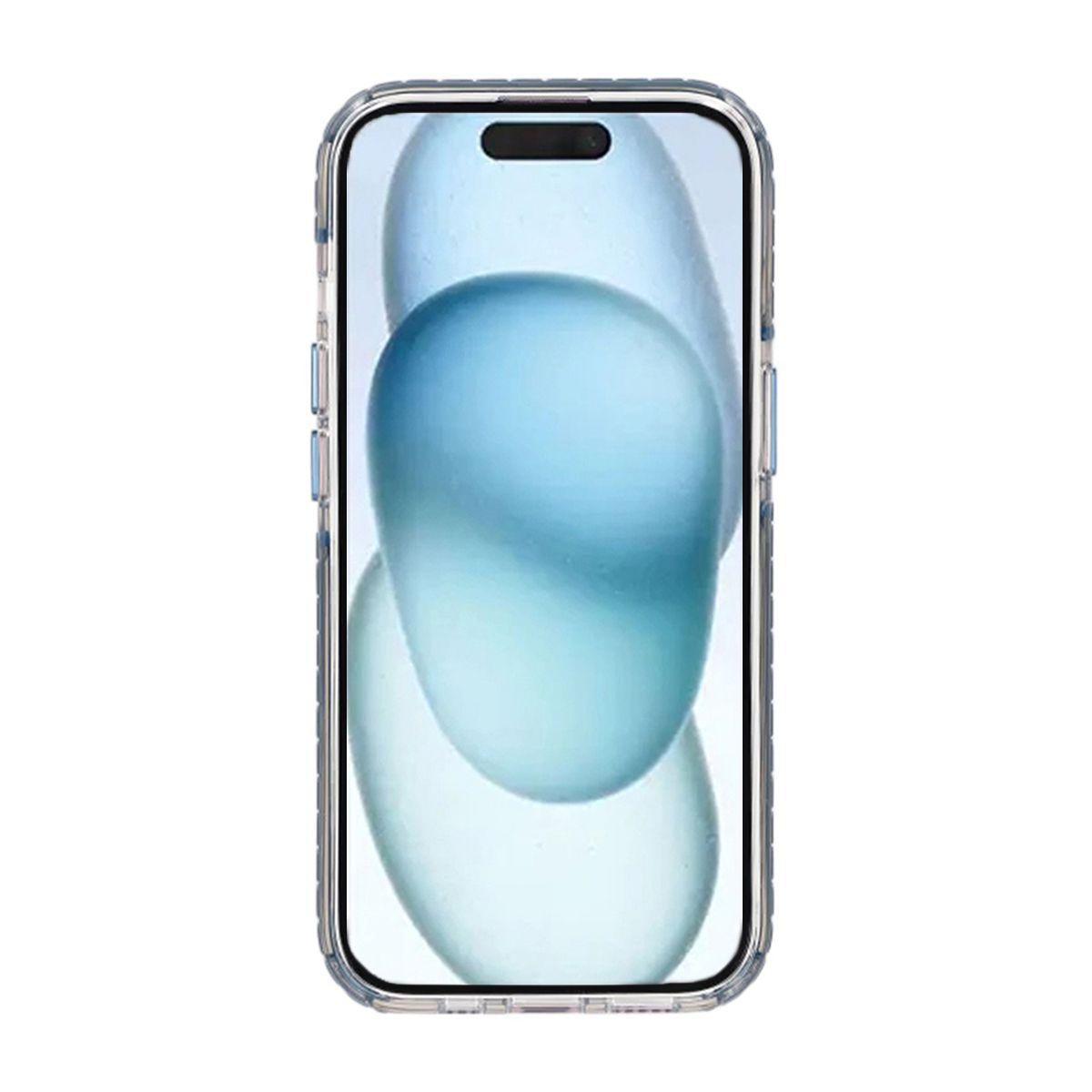 Pilt tootest iPhone 15 Rvelon Telefonikaaned Magnet Tugevdatud - Sinine
