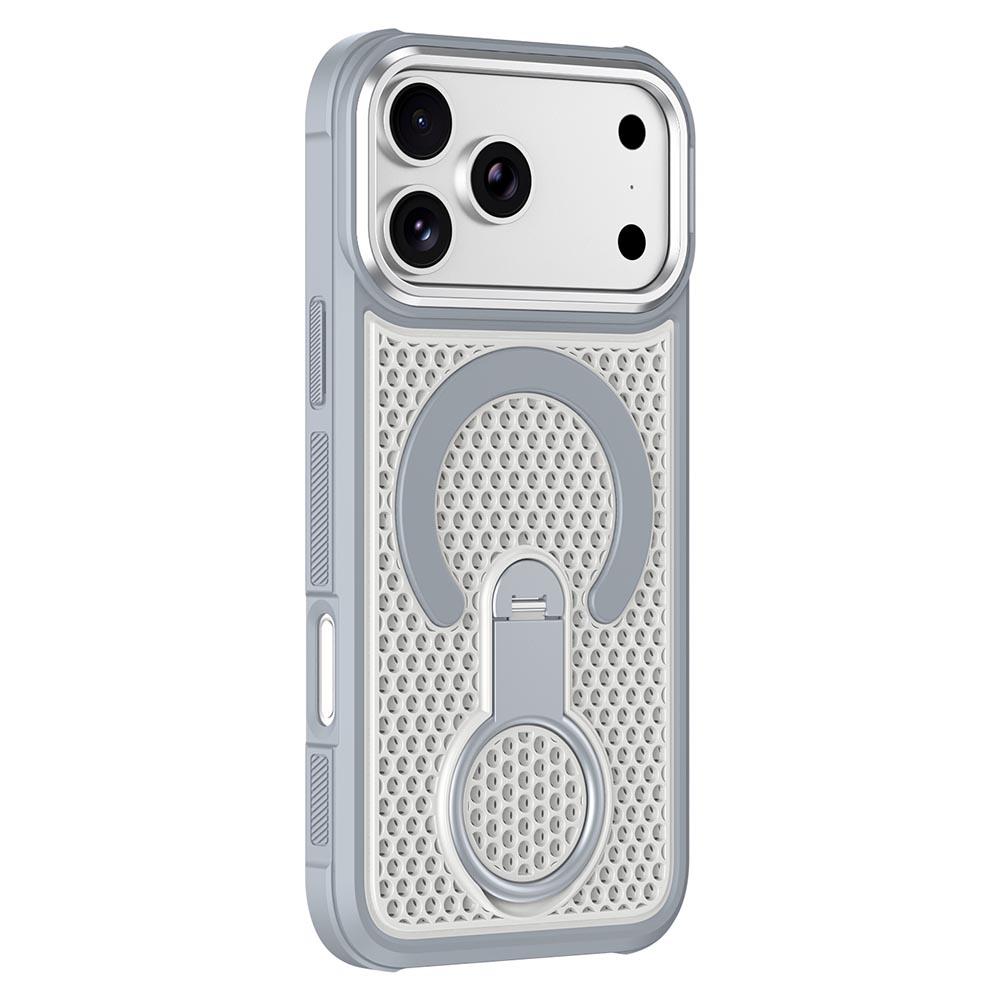Bild von iPhone 17 Pro Max Magnetische Hülle mit 360° Ringständer - Weiß