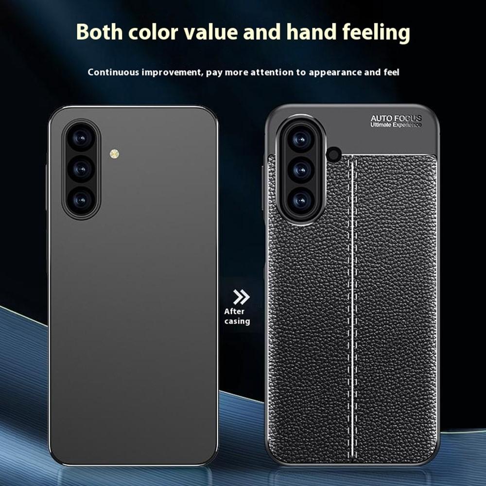 Obrázek produktu Samsung Galaxy A17 5G/4G Pouzdro Litchi Textura TPU, Černé