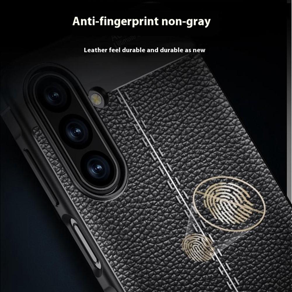 Obrázek produktu Samsung Galaxy A17 5G/4G Pouzdro Litchi Textura TPU, Černé