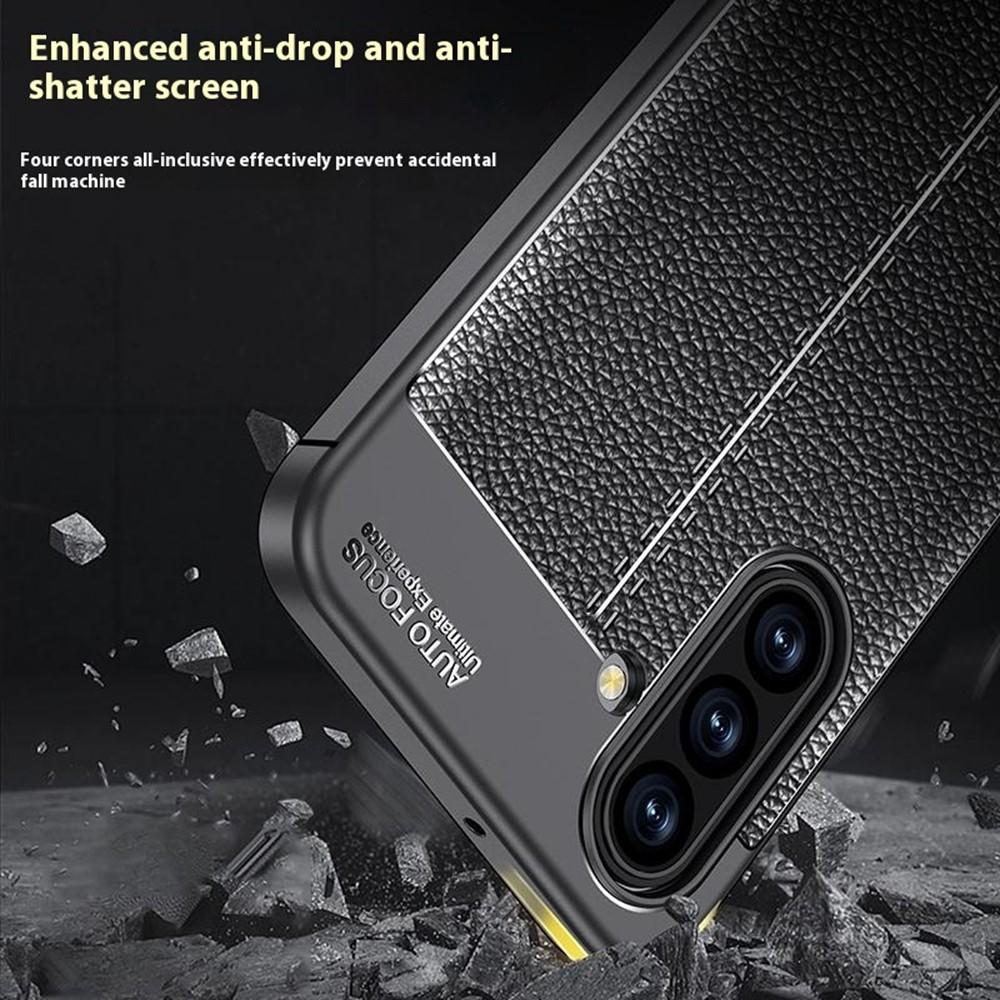 Obrázek produktu Samsung Galaxy A17 5G/4G Pouzdro Litchi Textura TPU, Černé