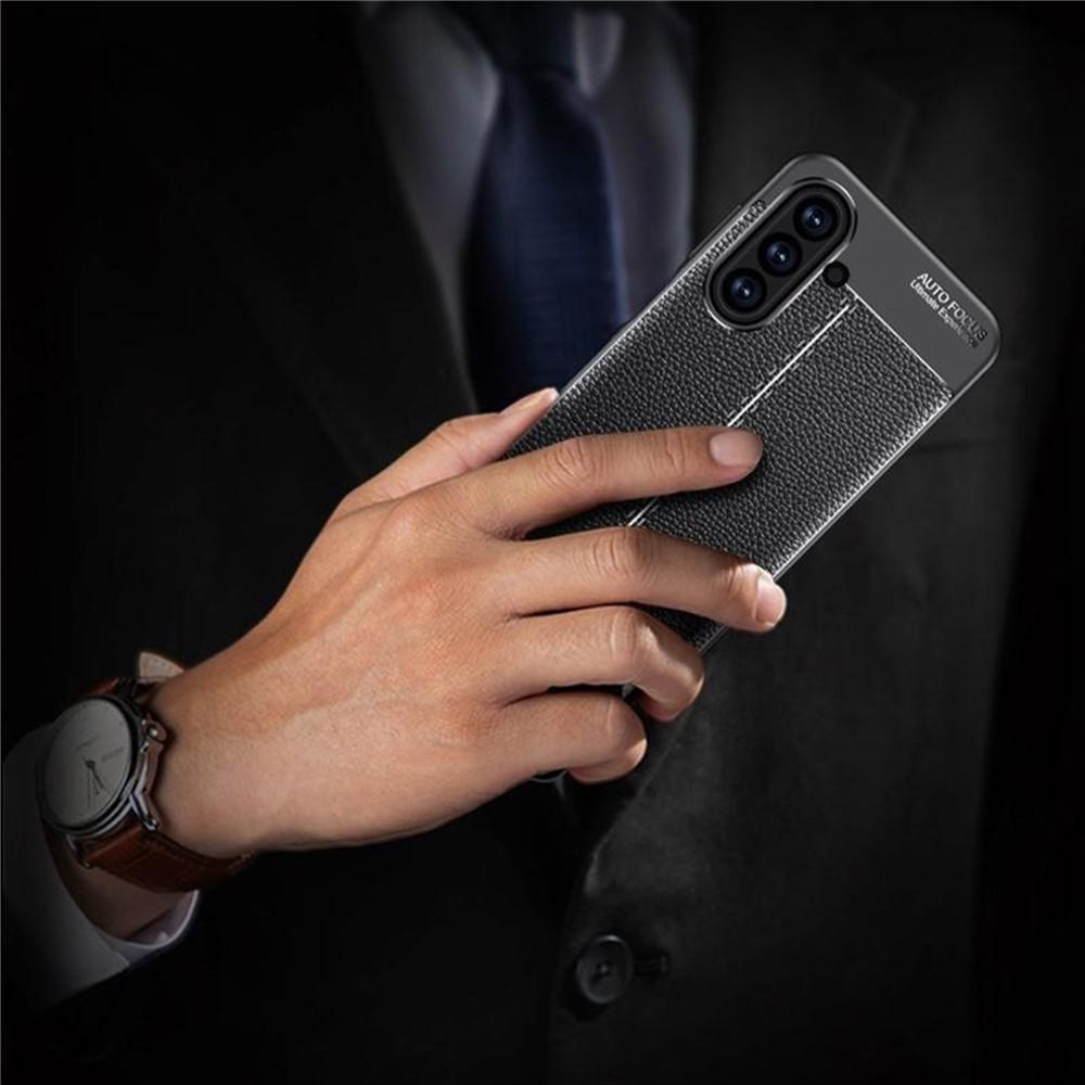 Obrázek produktu Samsung Galaxy A17 5G/4G Pouzdro Litchi Textura TPU, Černé