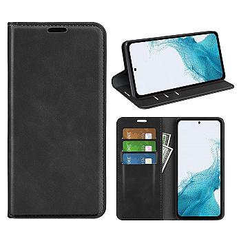 bild på Magnetické pouzdro se stojánkem pro Samsung Galaxy A54 5G - Černé