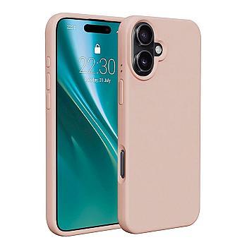 bild på iPhone 16 Mobilskal Silikon - Rosa