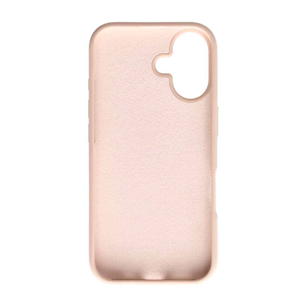 Bild på iPhone 16 Mobilskal Silikon - Rosa