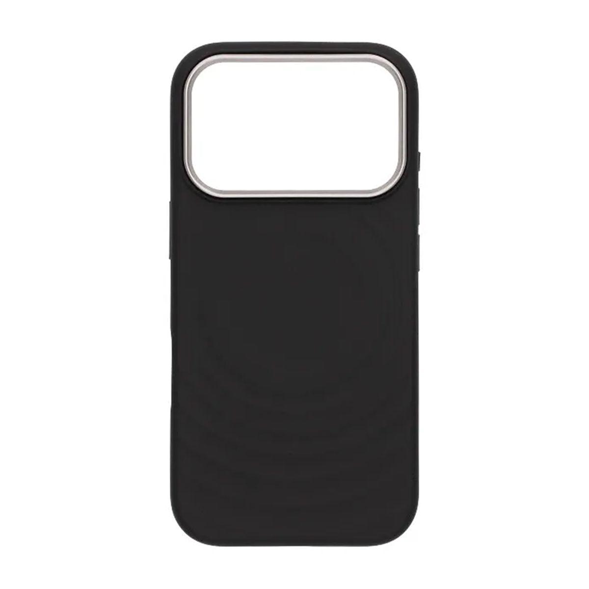 Kuva:  Silikoninen MagSafe-suojakuori iPhone 17 Pro / 18 Pro -puhelimelle – musta