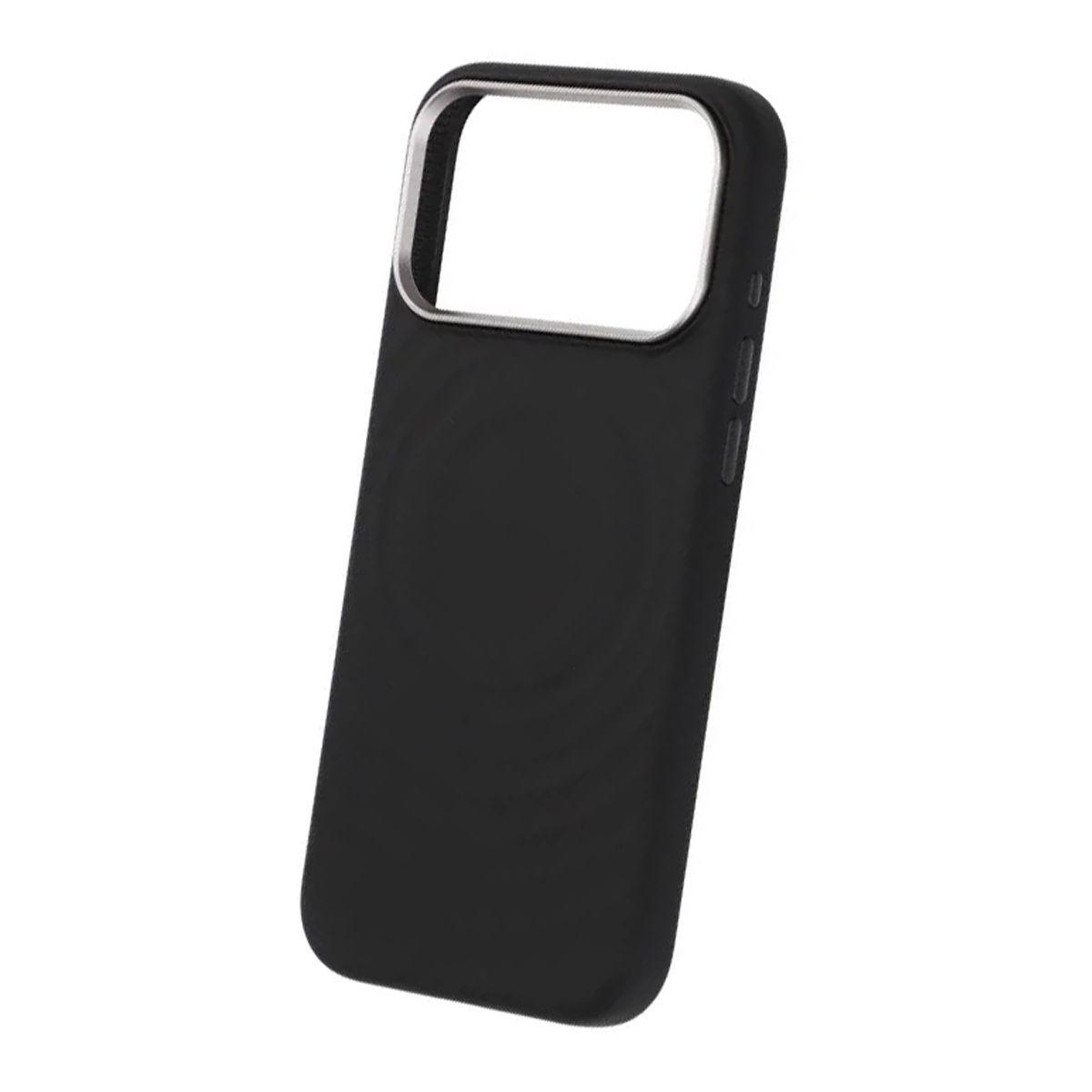 Kuva:  Silikoninen MagSafe-kuori iPhone 17 Pro Max/18 Pro Max -puhelimille – musta