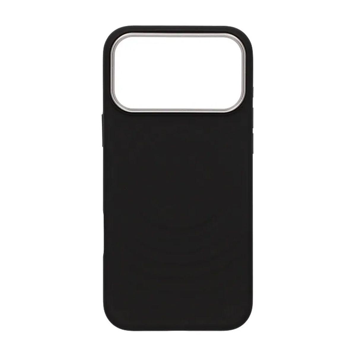 Kuva:  Silikoninen MagSafe-kuori iPhone 17 Pro Max/18 Pro Max -puhelimille – musta