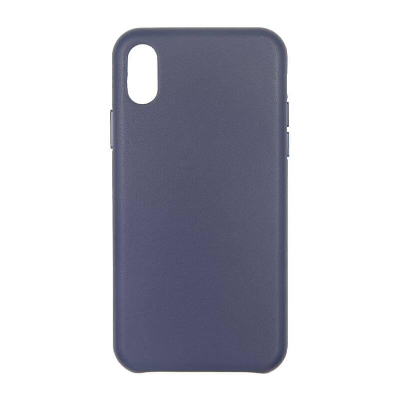 bild på GSP Fitted Leather Case For iPhone X/XS Blue
