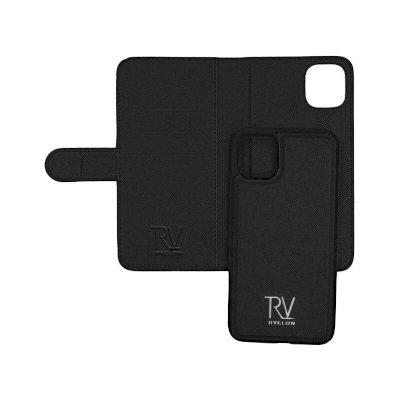 bild på rv-flip-stand-tpu-leather-case-black-for-apple-iphone-11-pro-high-quality-1.jpg
