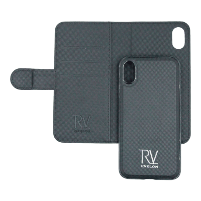 bild på rv-flip-stand-tpu-leather-case-black-for-apple-iphone-xxs-high-quality.png