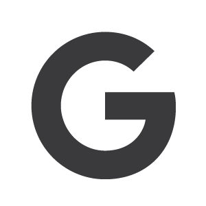 Google logo svartvit