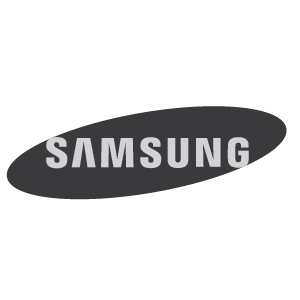 Samsung logo svartvit
