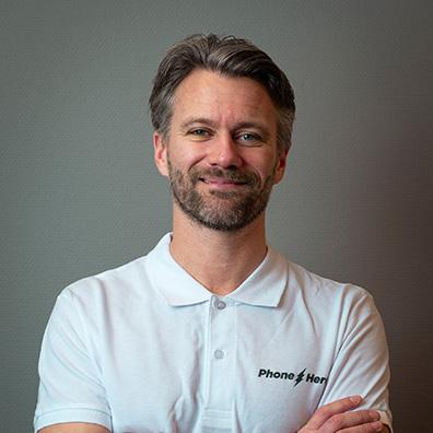 Joakim Berndt, vice direktør hos PhoneHero